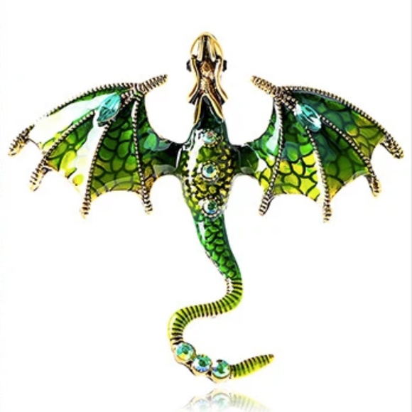 Dragon Brooch 🐉 BNIP - Picture 1 of 4